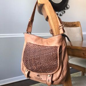 Genuine Italian leather satchel